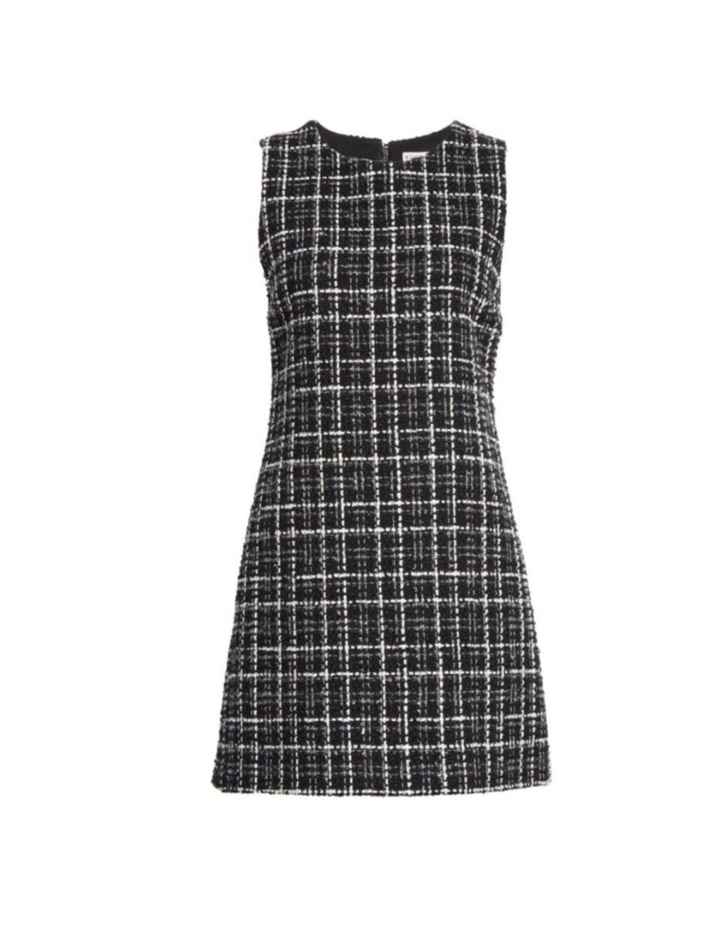 Alice and Olivia NWT Coley Tweed A-Line Mini Dress in Size 0 - Picture 4 of 4